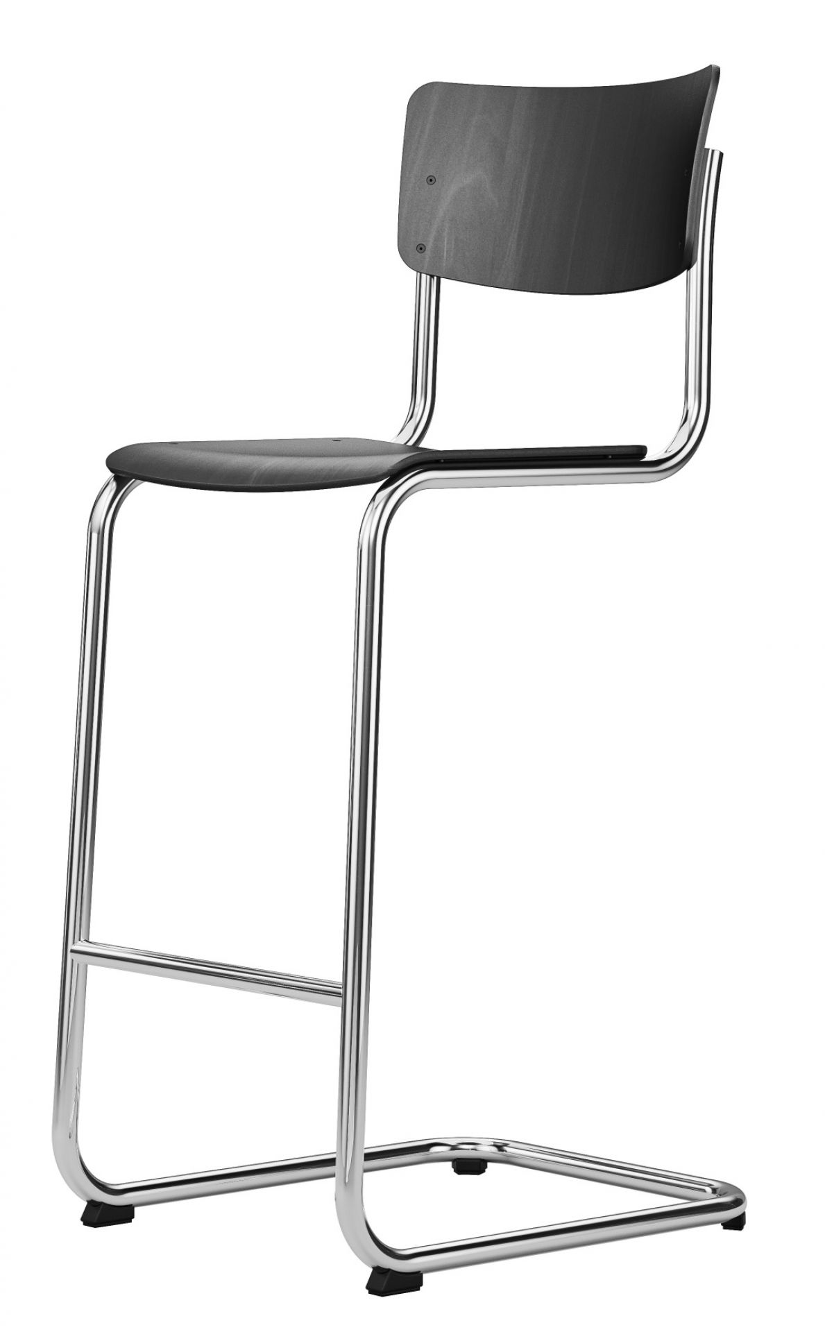S 43 H Tubular Steel Classic Barstool Thonet